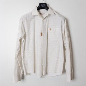 Original Penguin XL Men's Dress Shirt - Chess Piece Pattern